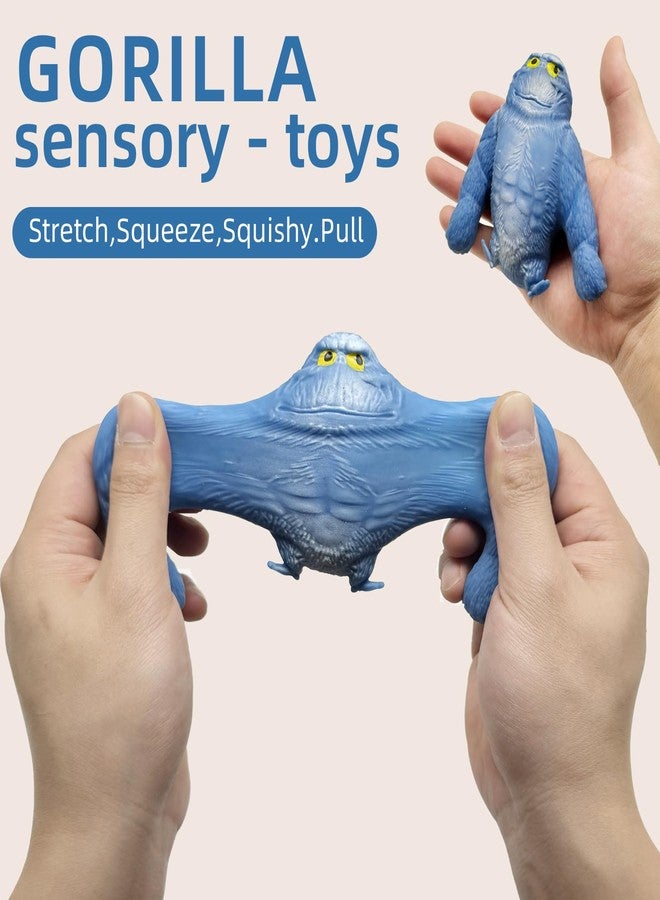 AiSiXin Monkey Squishy Toys for Kids and Adults, Animal Sensory Toys - Stretch, Squeeze, Pat and Relieve Anxiety, Soft Stress Balls Squeeze Toys ,Popular Gifts at Party - Image 2